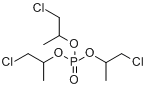 磷酸三(1-氯-2-丙基)酯;磷酸三(2-氯丙基)酯分子式结构图