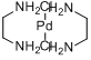 双(乙二胺)氯化鈀(II)分子式结构图