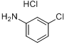 间氯苯胺盐酸盐分子式结构图
