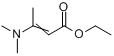 3-(二甲基氨基)-2-丁烯酸乙酯分子式结构图