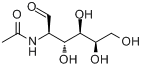 2-乙酰胺基-2-脱氧-D-半乳糖分子式结构图