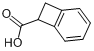 苯并环丁烯-1-羧酸;1-羧基苯并环丁烯分子式结构图