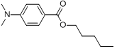 4-(二甲基氨基)苯甲酸戊酯分子式结构图