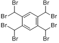 1,2,4,5-四(二溴甲基)苯分子式结构图