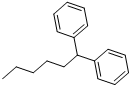 1,1-联苯基己烷分子式结构图