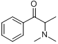 甲胺苯丙酮;2-(二甲基氨基)-1-苯基-1-丙酮分子式结构图