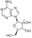 2'-C-甲基腺苷分子式结构图