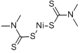二甲氨基二硫代甲酸镍分子式结构图