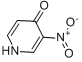 4-羟基-3-硝基吡啶分子式结构图