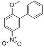 2-苯基-4-硝基苯甲醚分子式结构图