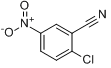 2-氯-5-硝基苯甲腈分子式结构图