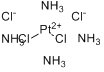 四氨合氯化铂(IV)分子式结构图