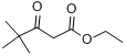 特戊酰基乙酸乙酯;4,4-二甲基-3-氧代戊酸乙酯分子式结构图