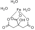 三水合柠檬酸铁;枸椽酸铁三水合物分子式结构图