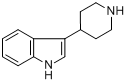 3-(4'-哌啶基)-1H-吲哚分子式结构图