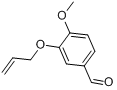 3-烯丙氧基-4-甲氧基苯甲醛分子式结构图