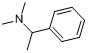 N,N-二甲基-1-苯乙胺分子式结构图