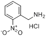 2-硝基苯甲基胺盐酸盐分子式结构图