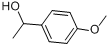 4-甲氧基-α-甲基苯甲醇分子式结构图