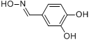 3,4-二羟基苯甲醛肟分子式结构图