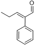 2-苯基-2-戊烯醛分子式结构图