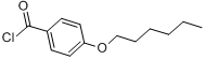 4-正己氧基苯甲酰氯分子式结构图