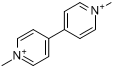 百草枯;1,1-二甲基-4,4'-联吡啶阳离子分子式结构图