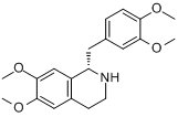 S-四氢罂粟碱分子式结构图