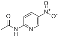 2-乙酰胺基-5-硝基吡啶分子式结构图