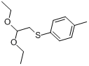 4-甲基苯基硫代乙醛乙二醇缩醛分子式结构图