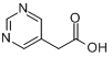 5-嘧啶乙酸分子式结构图