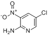 2-氨基-5-氯-3-硝基吡啶分子式结构图