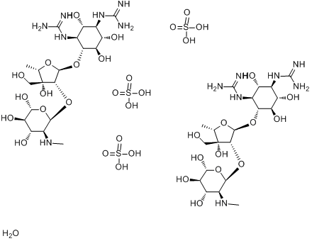 双氢链霉索;二氢链雷素分子式结构图