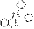 2-(2-乙氧基苯基)-4,5-二苯基-1H-咪唑分子式结构图