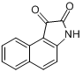 4,5-苯并靛红;1H-苯并[e]吲哚-1,2(3H)-二酮分子式结构图