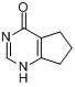 1,5,6,7-四氢环戊并[d]嘧啶-4-酮分子式结构图