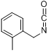 2-甲基苄基异氰酸酯分子式结构图