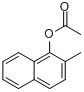 2-甲基萘酚-1-乙酸酯分子式结构图