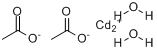 乙酸镉二水合物分子式结构图