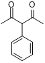 3-苯基-2,4-戊二酮分子式结构图