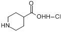 4-哌啶甲酸盐酸盐分子式结构图