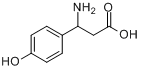 3-氨基-3-(4-羟基苯基)丙酸分子式结构图