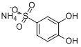 邻苯二酚-4-磺酸铵;3,4-二羟基苯磺酸铵分子式结构图
