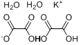草酸三氢钾;四草酸钾分子式结构图