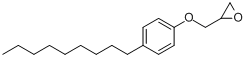 4-壬基苯缩水甘油醚;对壬基苯缩水甘油醚分子式结构图