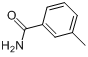 3-甲基苯甲酰胺分子式结构图