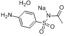 N-(4-氨基苯磺酰)乙酰胺钠盐分子式结构图