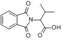 2-酞酰亚胺基-3-甲基丁酸分子式结构图