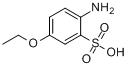 2-氨基-5-乙氧基苯磺酸;对氨基苯乙醚-3-磺酸分子式结构图