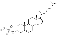 胆固醇硫酸酯钾盐分子式结构图